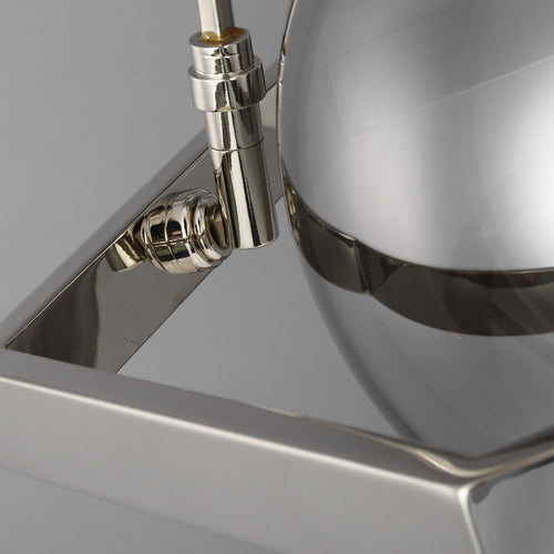 Harper Feiss 1 hanglamp gepolijst nikkel