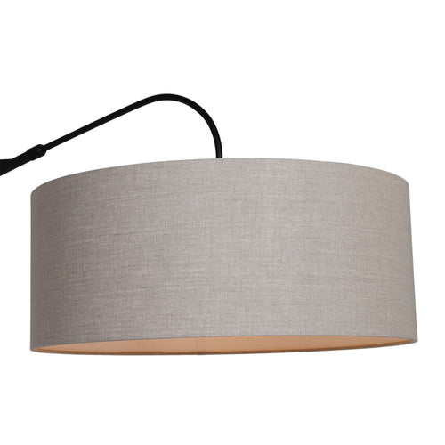 Steinhauer wandlamp elegant - 1 lichts - 120x 56 cm - zwart grijs