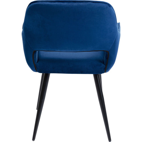 Kare Design Stoel met armleuningen San Francisco blauw - vtwonen shop