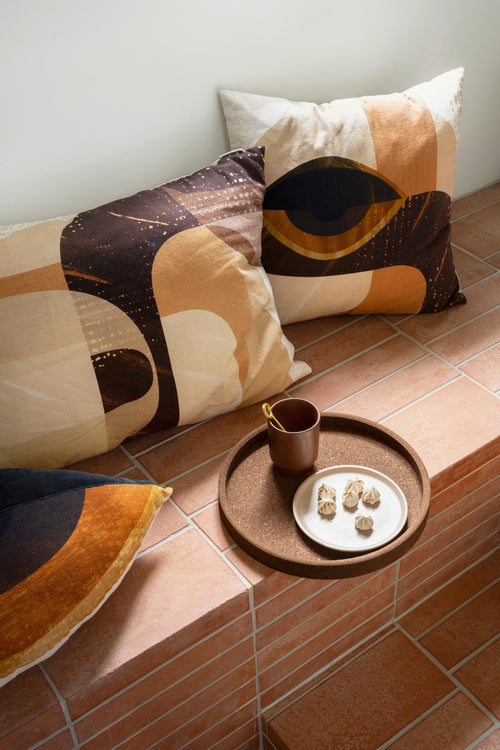 vtwonen - Ontbijtborden - Grijs - Keramiek - 17cm - Serviesset van 4