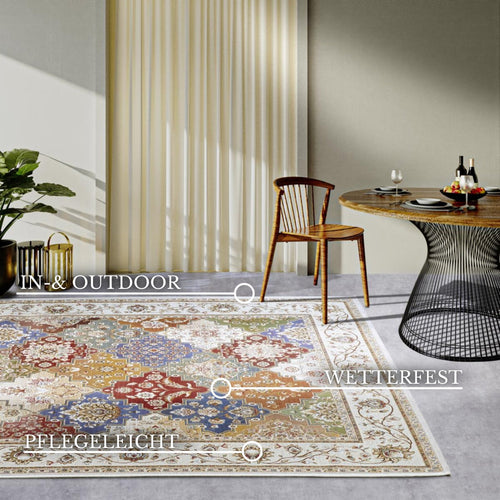 Villeroy & Boch 1767 In- & Outdoor Rug Pierre Cream Mulitcolor 200x285 cm