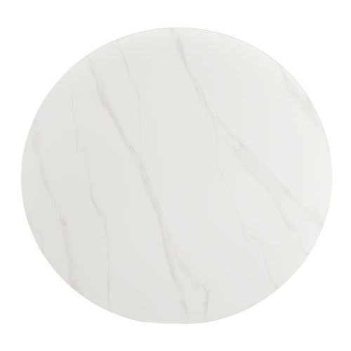 Giga Meubel Eettafel Wout - Rond - Keramiek - 130cm