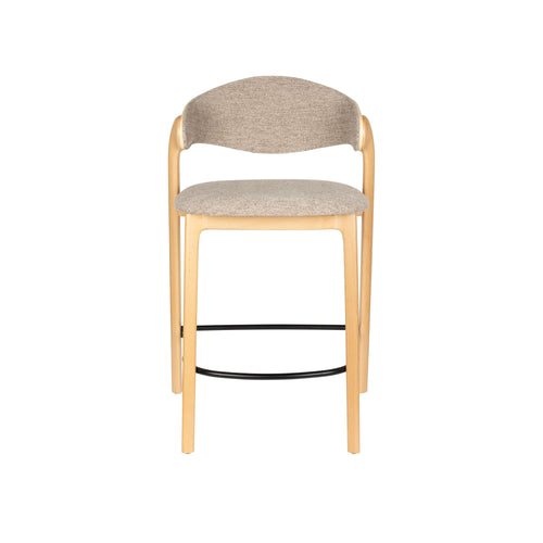 Dutchbone Babington Counter/ Barkruk 65 cm Naturel - Set van 2 - vtwonen shop