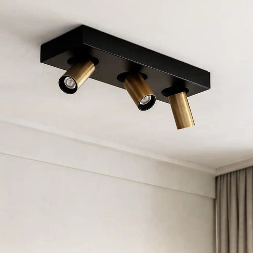 Highlight spot Eliano - 3 lichts - 36  x 12.5   cm - brons - vtwonen shop