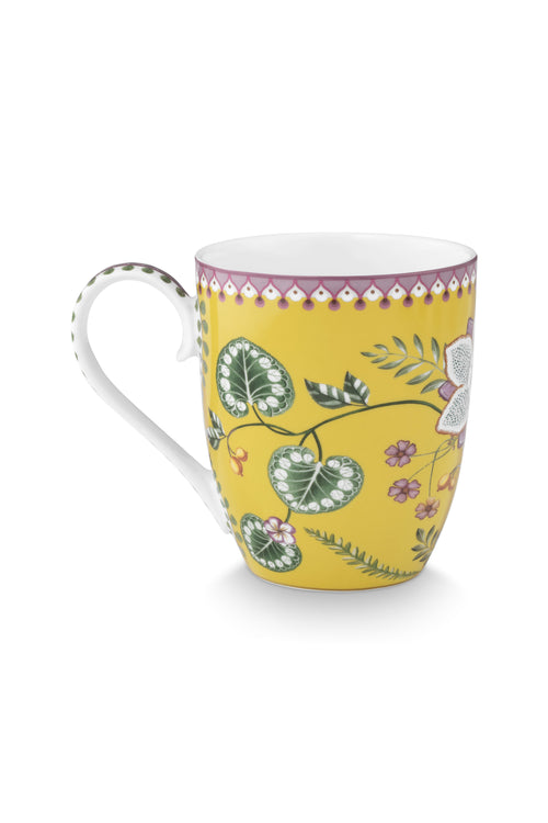 Pip Studio - XL Mokken - Lily & Lotus - Geel - Set van 6