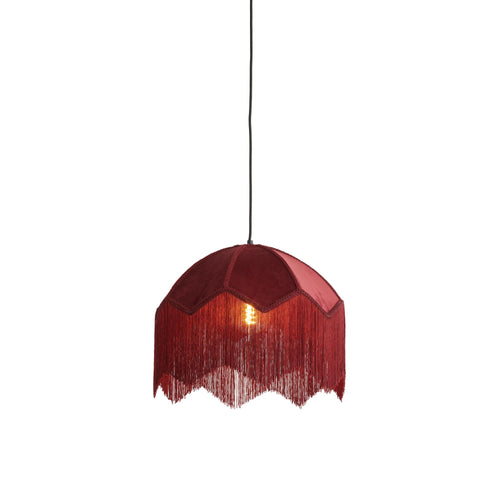 Light & Living hanglamp Malacia - rood - Ø40cm - vtwonen shop