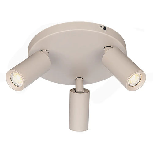 Freelight spot Scolo - 2 lichts - 15  x 12   cm - beige