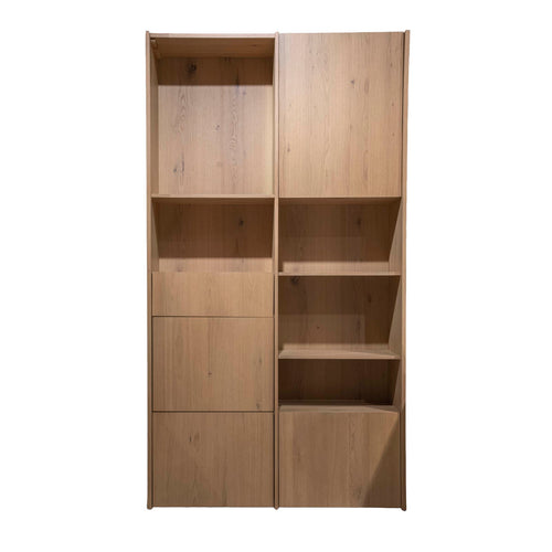 DÉJA Living Wandkast Ourense - Naturel Eiken - 120x40x200cm