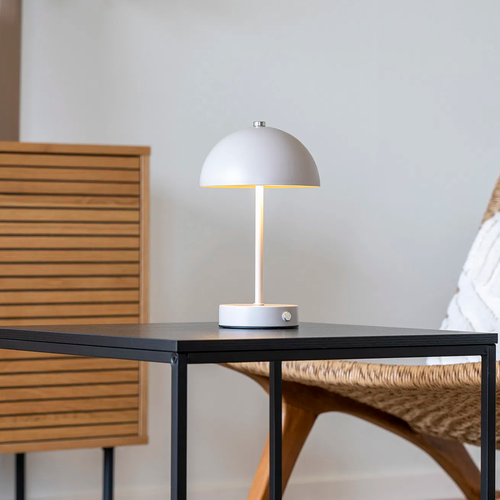 Artichok Lumi Draadloze LED Tafellamp Beige - Draadloos & Oplaadbaar - vtwonen shop