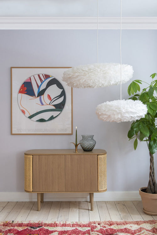 Umage Eos Esther Medium hanglamp white - met koordset wit - Ø 60 cm - vtwonen shop