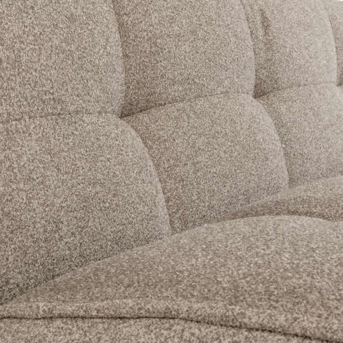 vtwonen 3-zits element Cluster - Bouclé - Khaki Bruin - 81x204x91