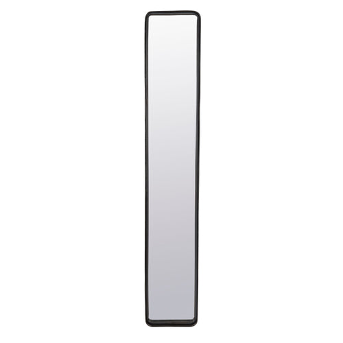 Dutchbone Blackbeam Spiegel/ Wandspiegel Rechthoekig 20x120 Zwart