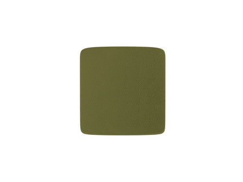 Micadoni - Poef "Miley" boucle donker olijfgroen - 90x90x40cm