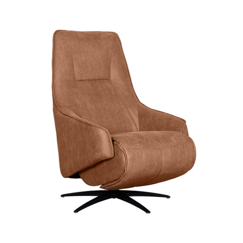 LABEL51 Fauteuil Odense Elektrisch - Cognac - Draaibaar - vtwonen shop