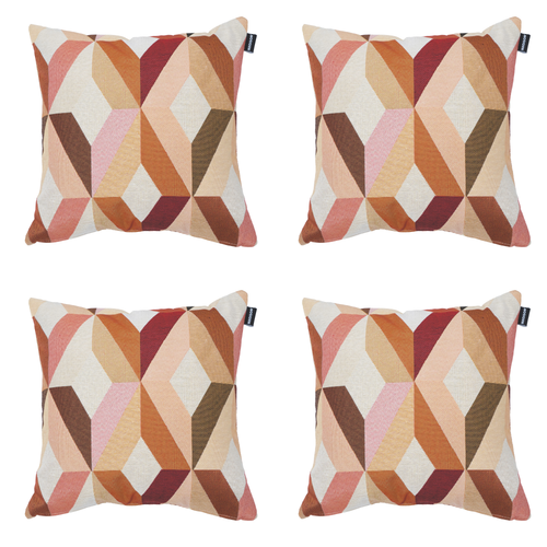 Madison sierkussen Madison Home - multikleur - 45x45x10cm - set van 4