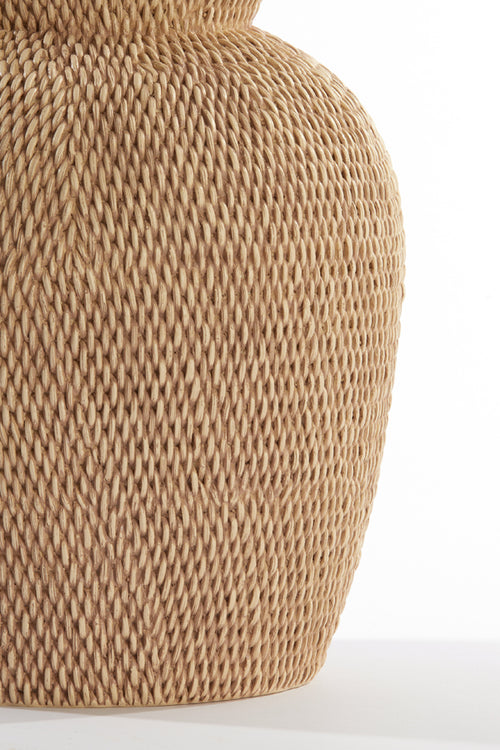 Light & Living vaas VEDELLA - Ø26x28cm - bruin - vtwonen shop