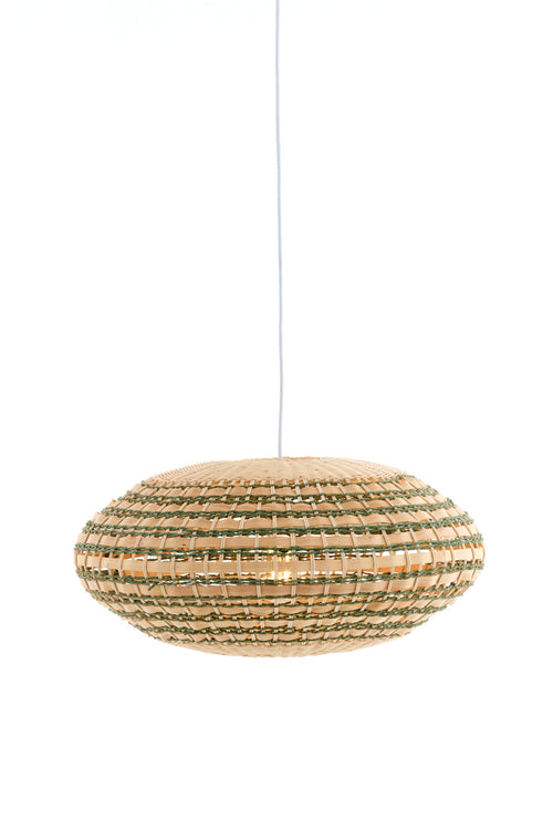Light & Living hanglamp TAWELA - groen - Ø59.5x28cm