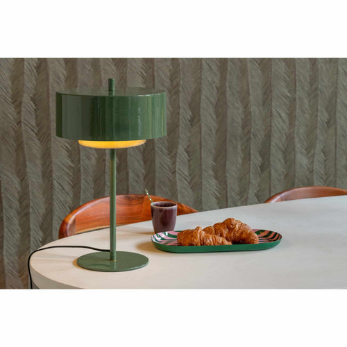 Leitmotiv tafellamp Grato Anillo - groen - Ø29cm