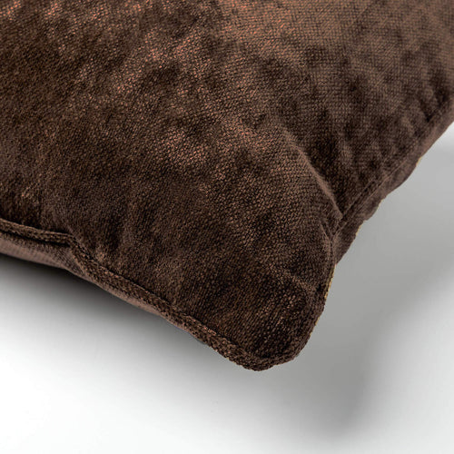 Dutch Decor - KUSSENSET - 4-delig - Soft Elegance - 45x45 cm - inclusief binnenkussens - bruin