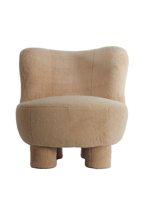 Light & Living stoel KAMOVU - 79x76x77cm - bruin - vtwonen shop