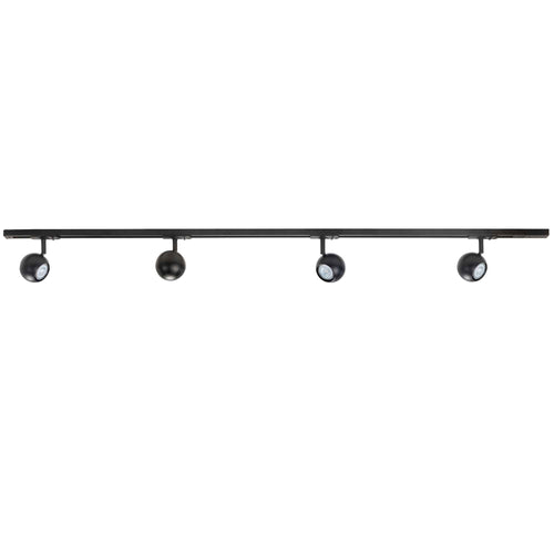 Highlight railsysteem Trackline - 4 lichts - 150  x 16   cm - zwart - vtwonen shop