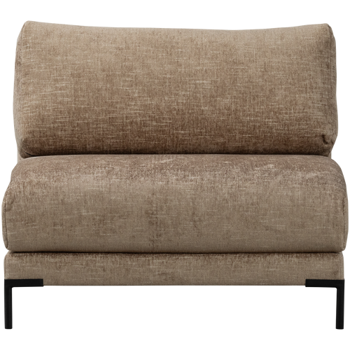 vtwonen loveseat bank element Couple - Polyester - Mud Melange - 89x100x100 - vtwonen shop