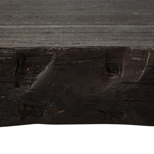 WOOOD bankje Clyde - Hout - Donkerbruin - 45x150x30