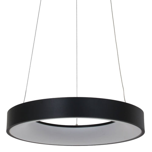 Steinhauer hanglamp Ringlede - 1 lichts - 48x 160 cm - zwart - vtwonen shop