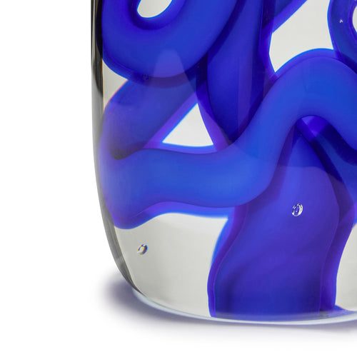 Hübsch presse-papier Stream - glas - ø9xh14cm - vtwonen shop