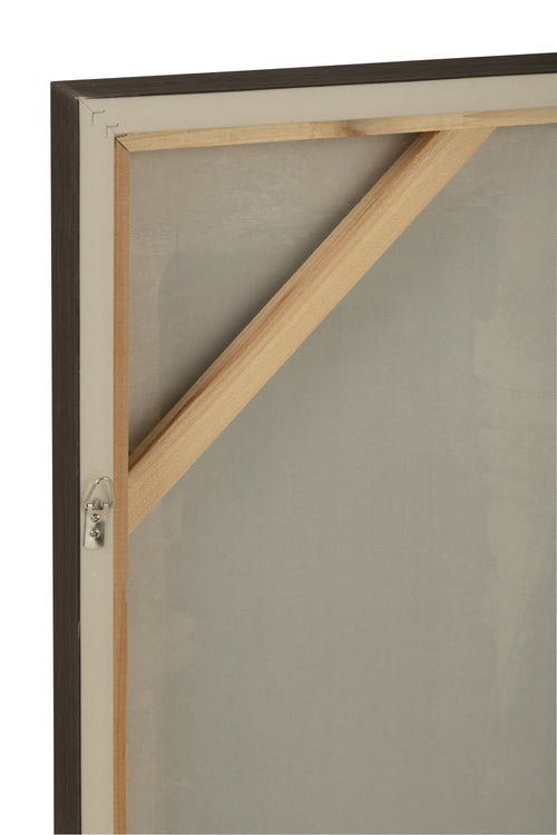 J-Line schilderij Pog - canvas - zwart/bruin - vtwonen shop