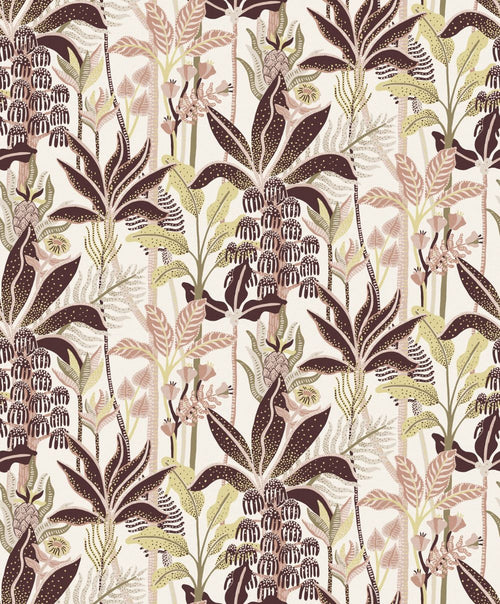 Masureel behang bloemen beige - 53 cm x 10.05 m - 630565 - vtwonen shop