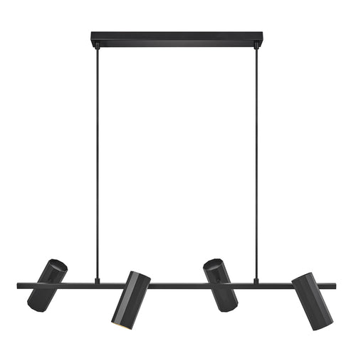 Nordlux Alanis Hanglamp - 4-lichts GU10 - Zwart