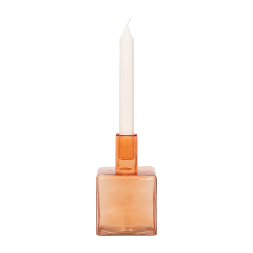 Urban Nature Culture kandelaar Cubico Pumpkin - 10x10x16cm