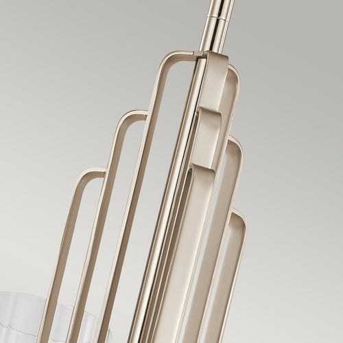 Elstead Kichler Kimrose Multi Arm Hanglamp Gepolijst Nikkel