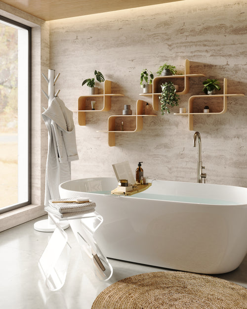 Umbra wandplank Montage - 64 x 48 x 16 cm - Naturel