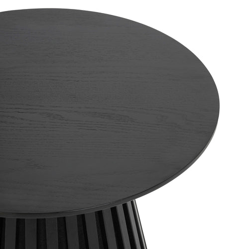 Furnhouse ronde salontafel Svendborg - Zwart - Ø 80 cm