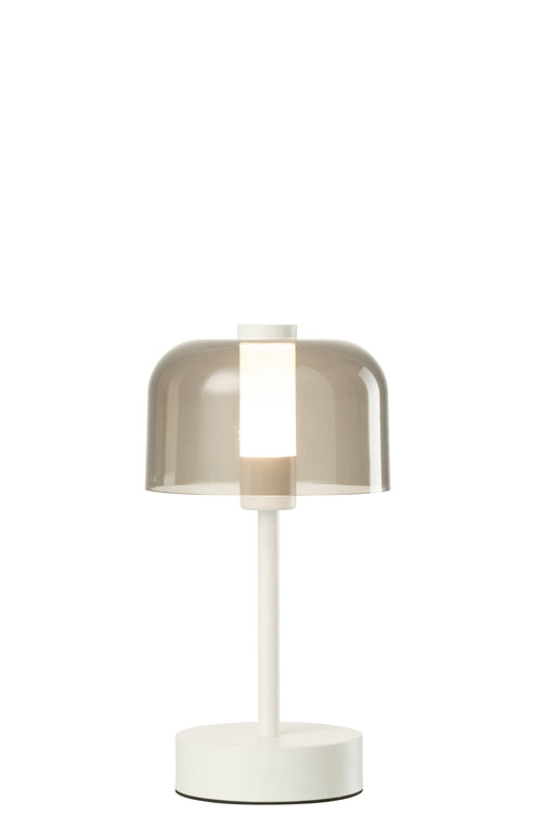 J-Line tafellamp Woa - metaal - wit