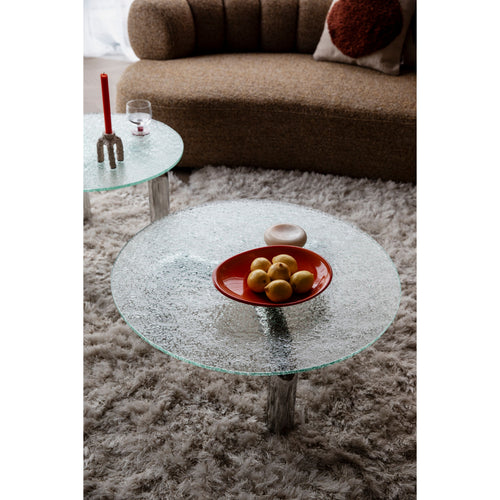 Dutchbone Marly Salontafel Zilver/Glas