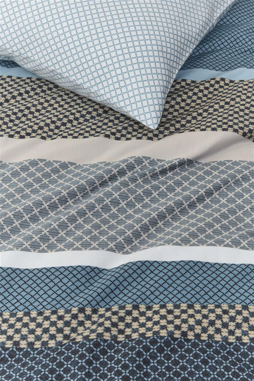 Beddinghouse dekbedovertrek Lennart - 240x200/220 cm - blauw - vtwonen shop