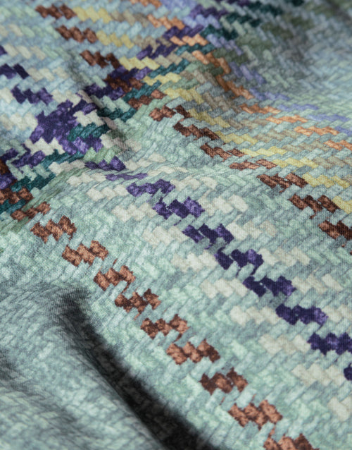 Essenza Meau dekbedovertrek - Lits-Jumeaux - 240x200/220 cm - Basil green