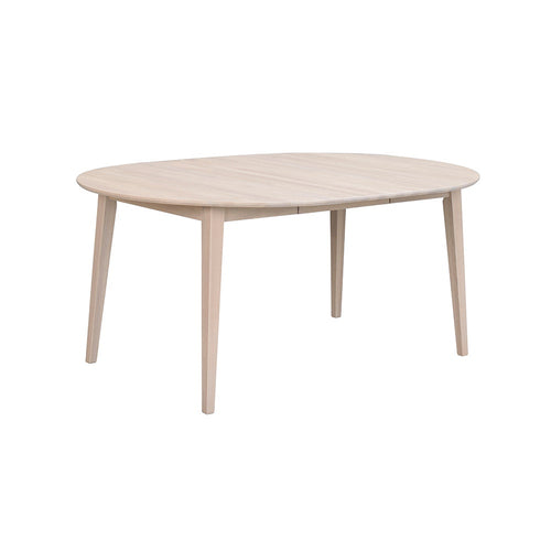 Rowico Home Filippa uitschuifbare eettafel whitewash - Ø120 cm - vtwonen shop