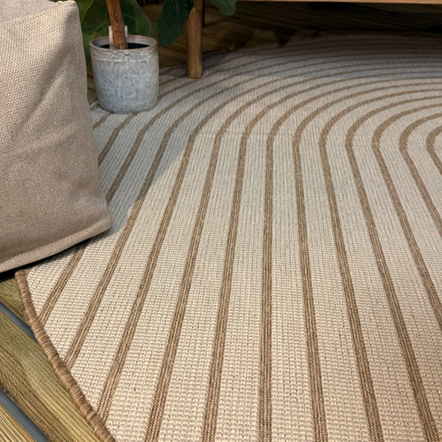 Rond buitenkleed Bold jute - Interieur05 - 240 x 240 cm - vtwonen shop