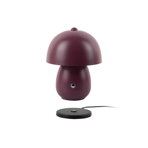 Leitmotiv tafellamp Mono LED - paars - 14x14x18cm - Paddenstoellamp