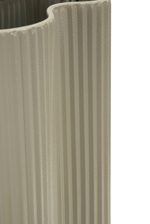 Mauro Ferretti vaas - 21x12x36 cm - beige