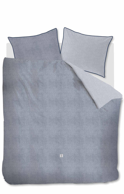 Riviera Maison dekbedovertrek Gingham - 240x200/220 cm - blauw