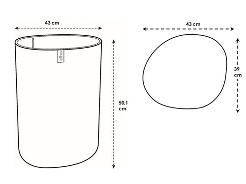 Elho Eden Aquacare High Wit - vtwonen shop