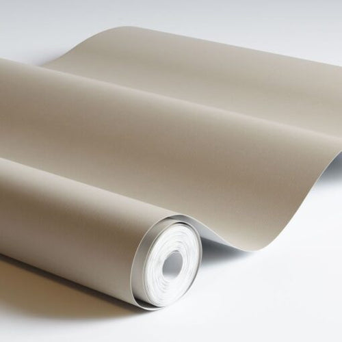 Duro Wallpaper behang effen vergrijsd beige - 53 cm x 10.05 m - 662211 - vtwonen shop