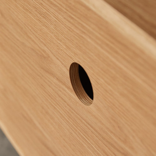 Tikamoon Eikenhouten dressoir 200 cm - Naturel - vtwonen shop