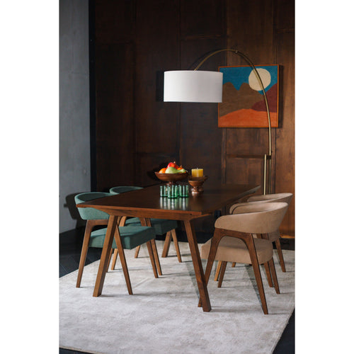 Dutchbone Adamello Eetkamertstoel Beige - Set van 2