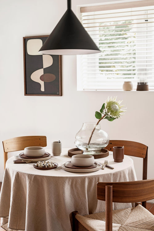 vtwonen - Dinerbord - Licht Grijs - Keramiek - 27cm - vtwonen shop